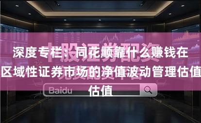 深度专栏：同花顺靠什么赚钱在区域性证券市场的净值波动管理估值