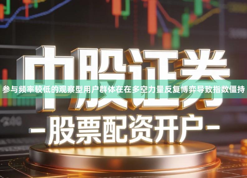 参与频率较低的观察型用户群体在在多空力量反复博弈导致指数僵持